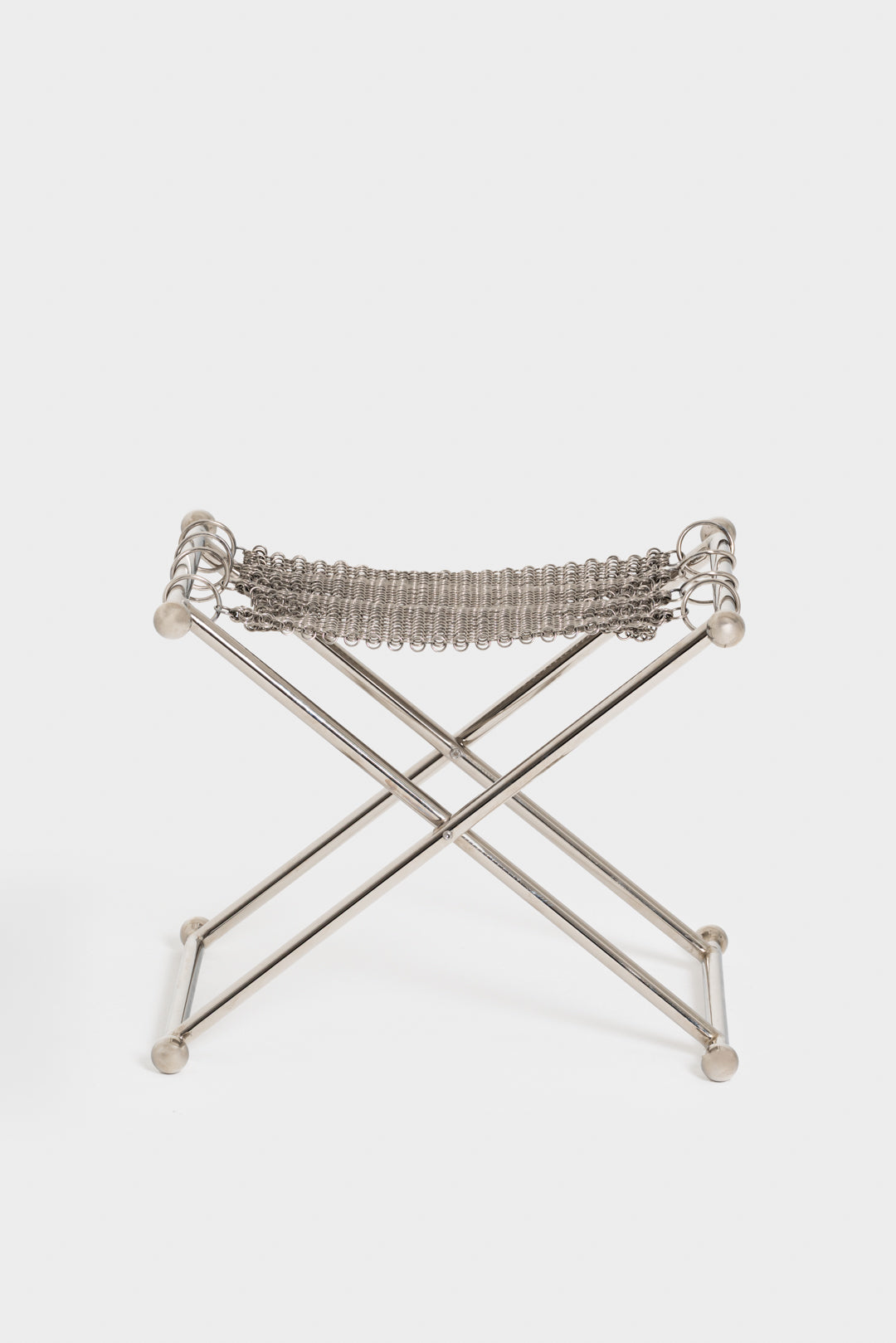 Chainmail Camping Stool