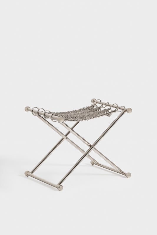 Chainmail Camping Stool