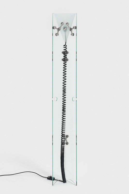 Ferric Glass - Floor Lamp
