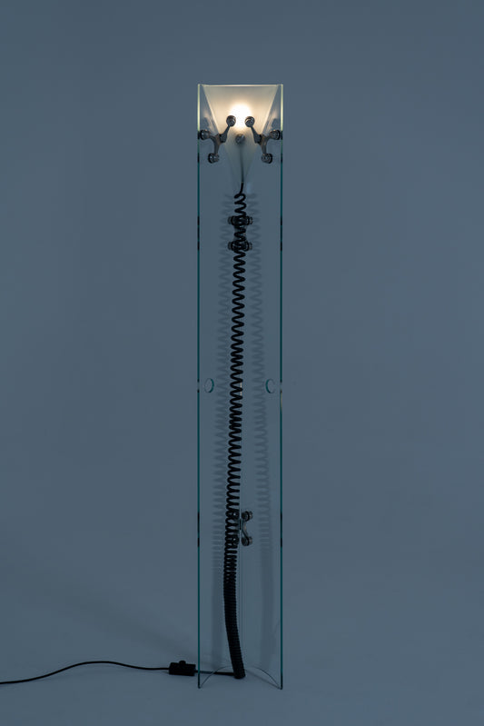 Ferric Glass - Floor Lamp