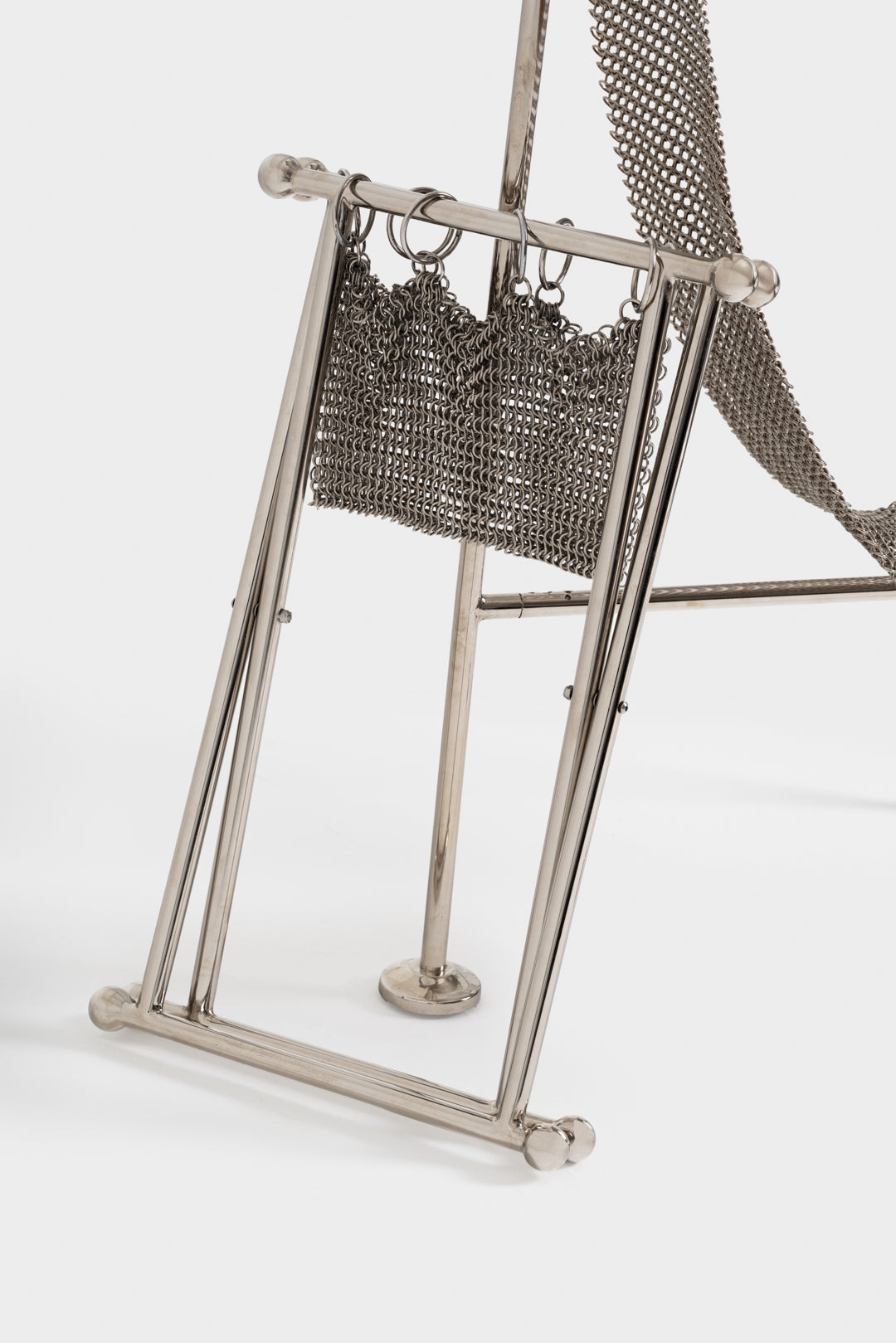 Chainmail Camping Stool